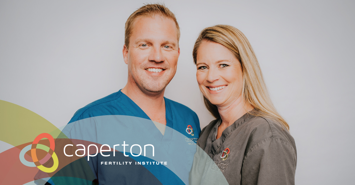Caperton Fertility Institute Power Couple Dr. Lee Caperton and Dr. Kelly Caperton